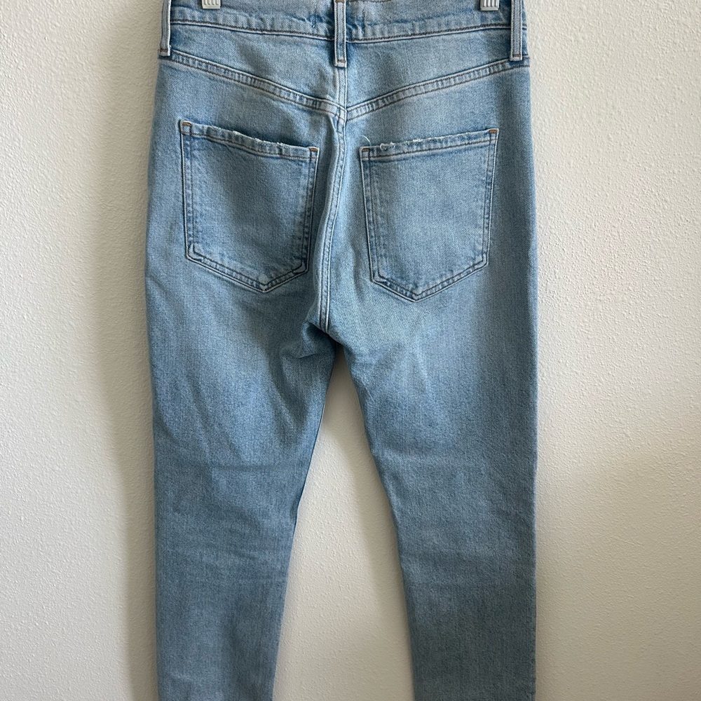 Agolde Riley High Rise Crop Jeans - Picture 4 of 5